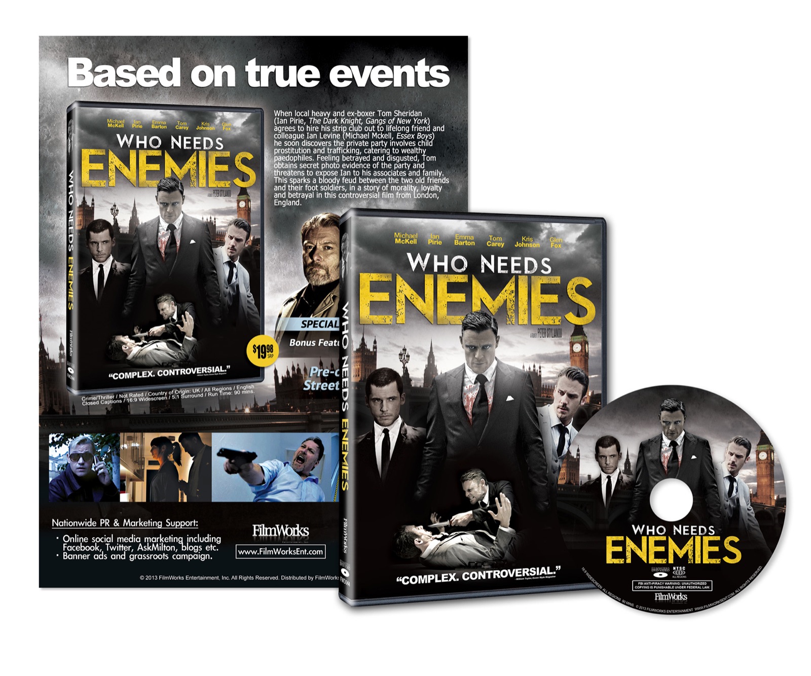 FilmWorks Entertainment retail packaging