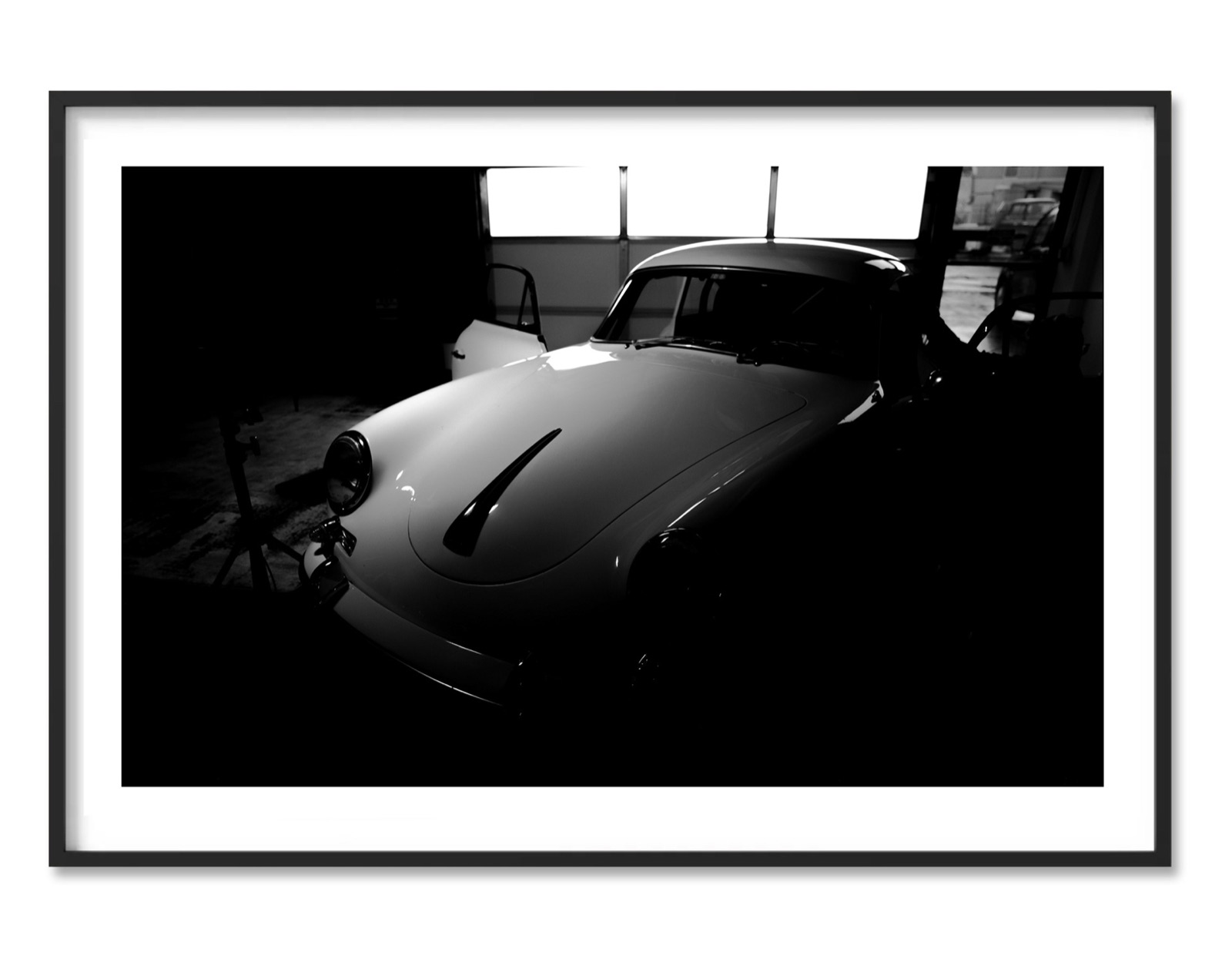 Fine art print &mdash; Porsche 356 in the dark