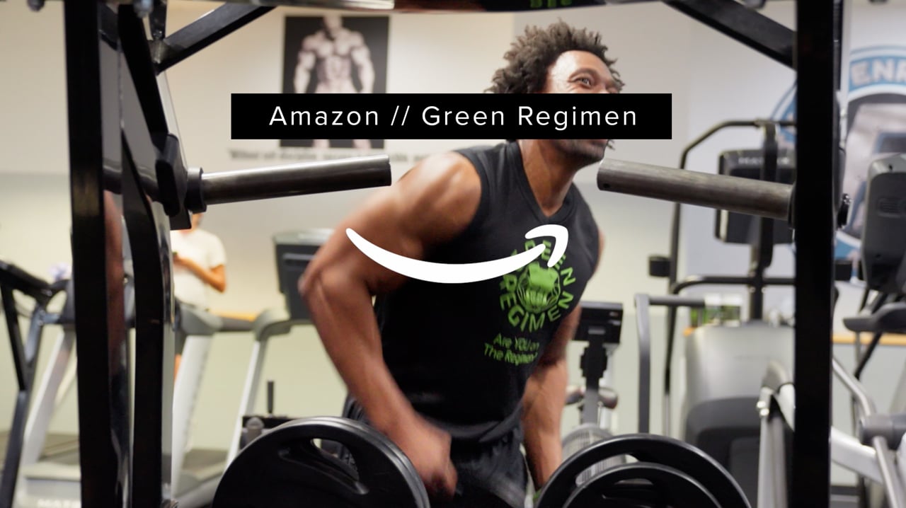 Still from Amazon Green Regimen